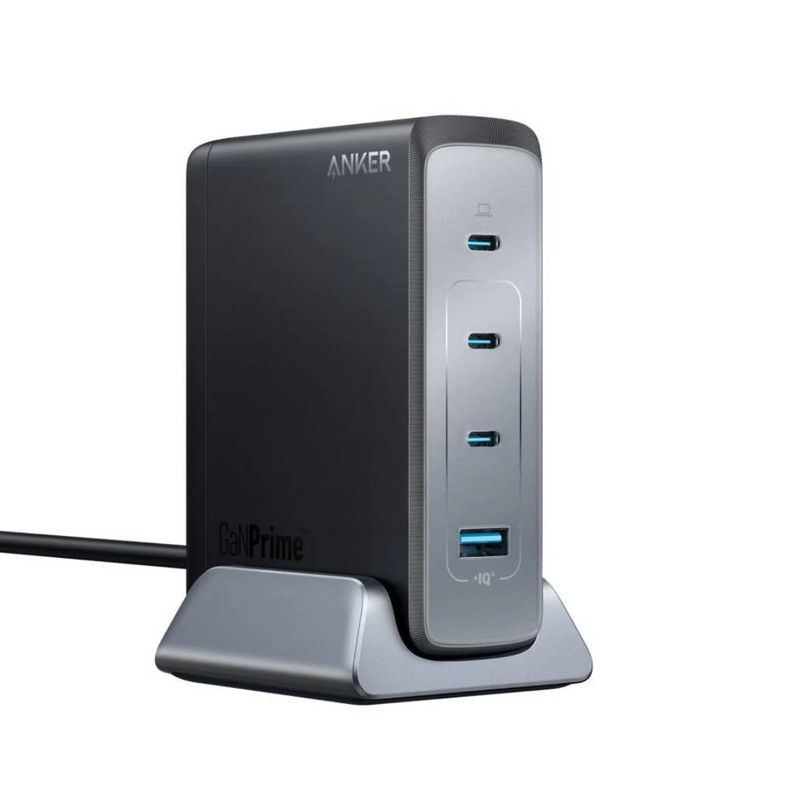 Anker 749 Prime 240W GaN Desktop Charger - Space Gray - شاحن